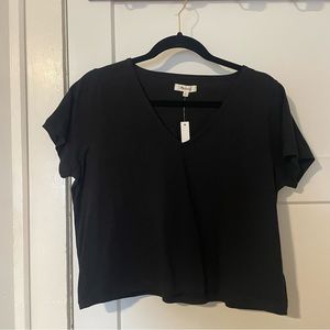 Madewell Cropped V-Neck